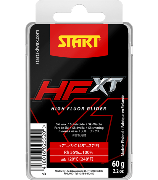 Start HFXT RED +10°... -2°
